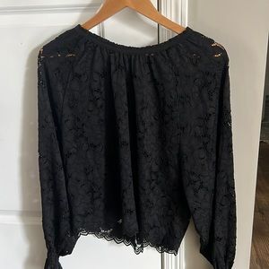 Free people, Black Blouse, size S